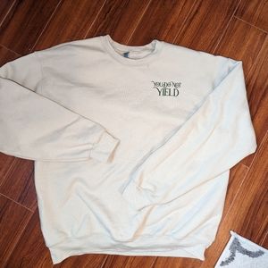 Throne of Glass Embroidered Crew neck Sweater